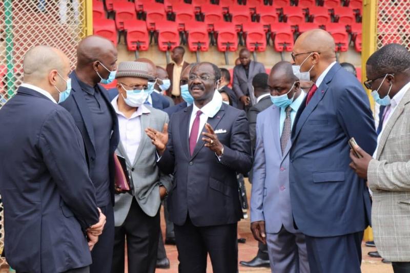 Football/CAN 2021: Une mission de la CAF en visite ce jour au Palais des Congrès de Yaoundé, nouveau site du tirage au sort Football/CAN 2021: Une mission de la CAF en visite ce jour au Palais des Congrès de Yaoundé, nouveau site du tirage au sort