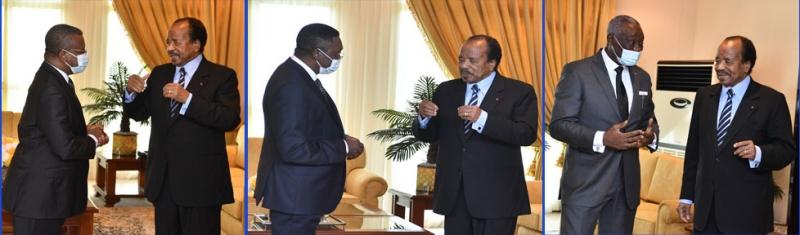 Cameroun – Voyage en Europe de Paul Biya : Voici la vidéo du cortège présidentiel et les noms des personnalités dans la suite du Chef de l’Etat. Cameroun – Voyage en Europe de Paul Biya : Voici la vidéo du cortège présidentiel et les noms des personnalités dans la suite du Chef de l’Etat.