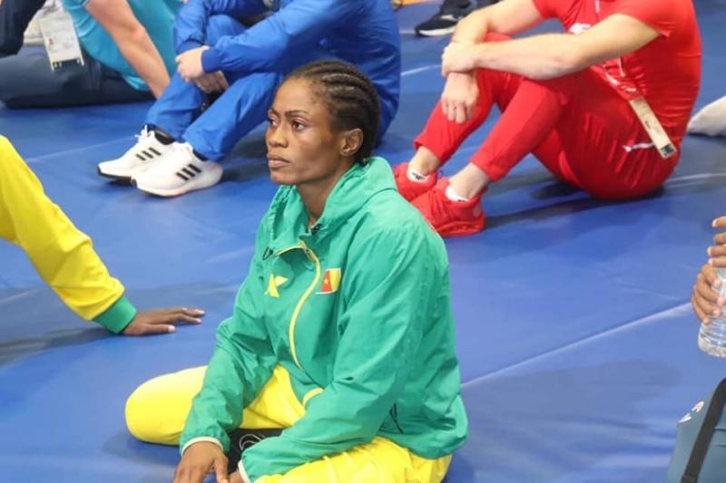 Cameroun – Tokyo 2021 : La lutteuse camerounaise Emilienne Essombe Tiako qualifiée pour la finale de bronze. Cameroun – Tokyo 2021 : La lutteuse camerounaise Emilienne Essombe Tiako qualifiée pour la finale de bronze.