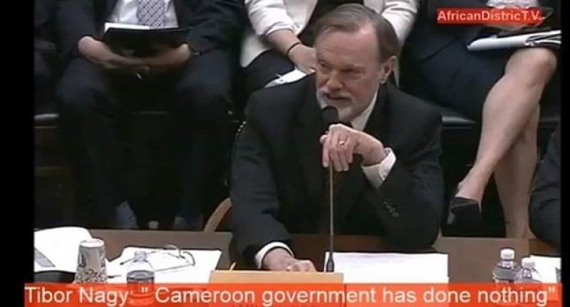 Crise anglophone : Le diplomate américain Tibor Nagy tance la position de la France au sujet des « droits des anglophones » dans le conflit au Nord-Ouest et au Sud-Ouest Crise anglophone : Le diplomate américain Tibor Nagy tance la position de la France au sujet des « droits des anglophones » dans le conflit au Nord-Ouest et au Sud-Ouest
