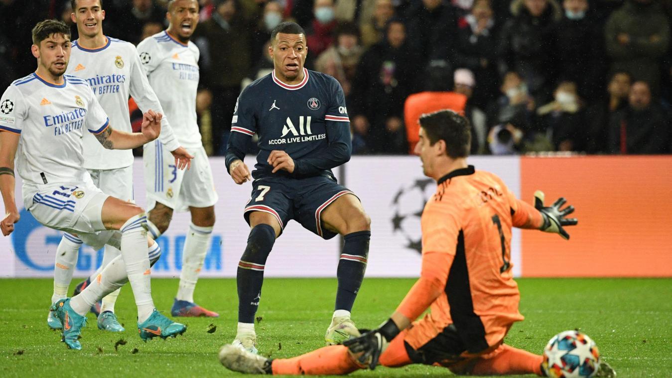 Le Real s'incline sur un éclair de génie de Mbappé malgré un Courtois héroïque, Manchester City surclasse le Sporting Le Real s'incline sur un éclair de génie de Mbappé malgré un Courtois héroïque, Manchester City surclasse le Sporting