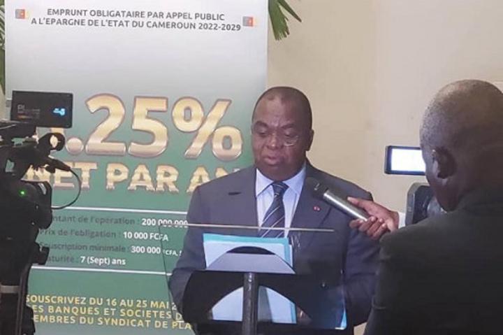 Finances : l’emprunt obligataire 2022 de l’État du Cameroun souscrit à hauteur de 231,3 milliards de FCFA Finances : l’emprunt obligataire 2022 de l’État du Cameroun souscrit à hauteur de 231,3 milliards de FCFA