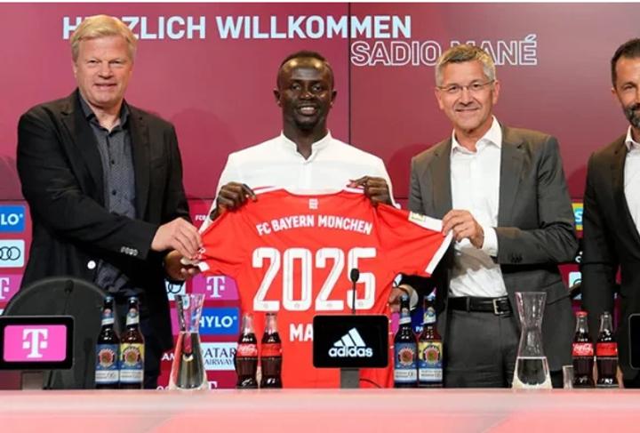 En conférence de presse, Sadio justifie son choix de signer au Bayern Munich