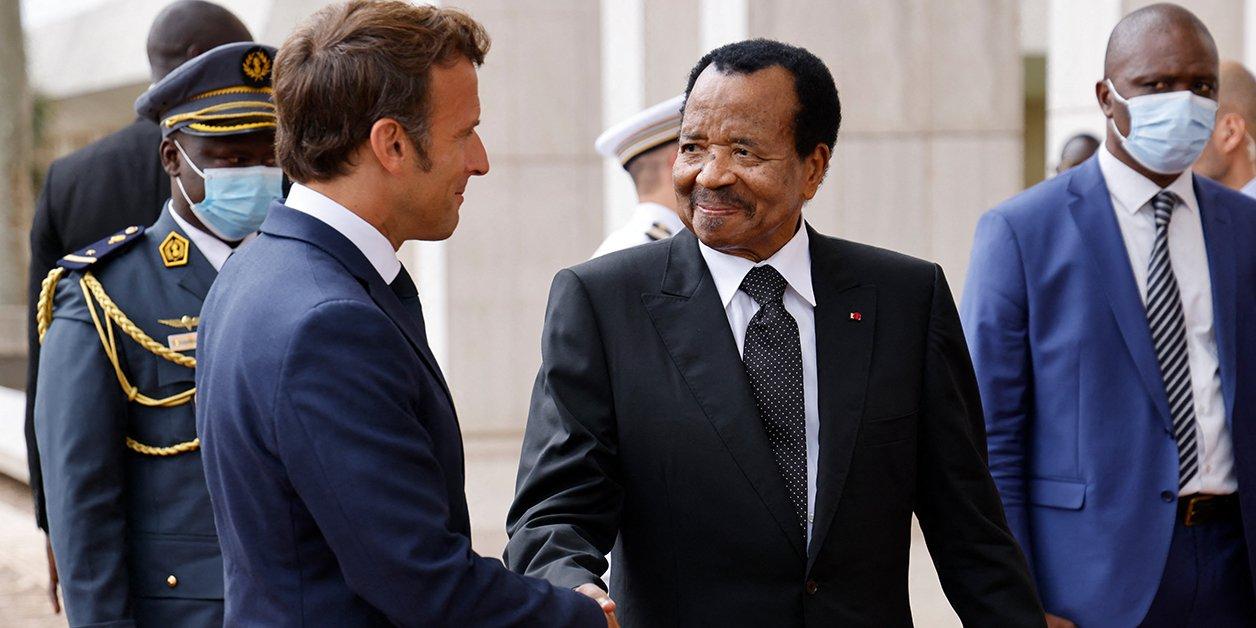 Cameroun : sécurité, mémoire et pas de sujet qui fâche… L’essentiel de la rencontre entre Paul Biya et Emmanuel Macron Cameroun : sécurité, mémoire et pas de sujet qui fâche… L’essentiel de la rencontre entre Paul Biya et Emmanuel Macron