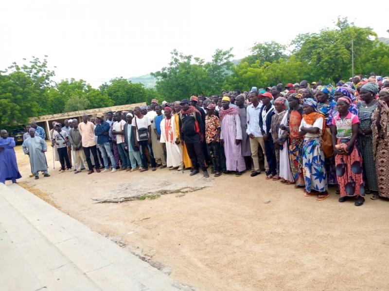 Manifestation: L'ethnie Podoko à l'Extrême-Nord prend d'assaut la préfecture du Mayo-Sava pour exiger un renforcement de sa sécurité face aux attaques de Boko Haram Manifestation: L'ethnie Podoko à l'Extrême-Nord prend d'assaut la préfecture du Mayo-Sava pour exiger un renforcement de sa sécurité face aux attaques de Boko Haram