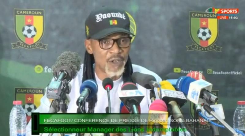 Conférence de presse d’avant match : Malgré sa récente bourde, Rigobert Song va de nouveau au charbon. Conférence de presse d’avant match : Malgré sa récente bourde, Rigobert Song va de nouveau au charbon.