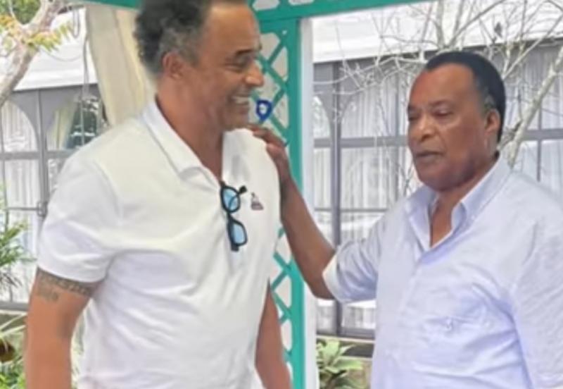 Visite: Le président congolais Denis Sassou Nguesso reçoit Yannick Noah dans son village à Oyo, dans la convivialité (Vidéo) Visite: Le président congolais Denis Sassou Nguesso reçoit Yannick Noah dans son village à Oyo, dans la convivialité (Vidéo)