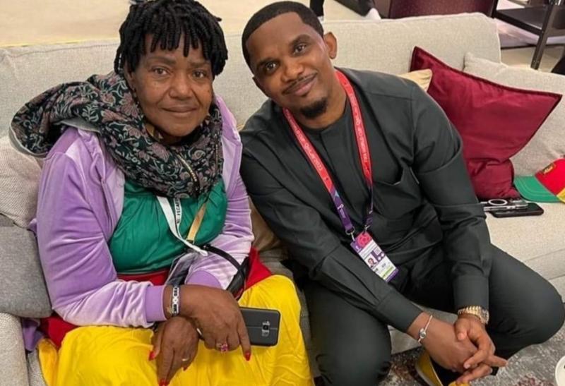 Cameroun – Football/Mondial 2022 : Le bel hommage de Samuel Eto’o à sa mère après la victoire des Lions face au Brésil Cameroun – Football/Mondial 2022 : Le bel hommage de Samuel Eto’o à sa mère après la victoire des Lions face au Brésil