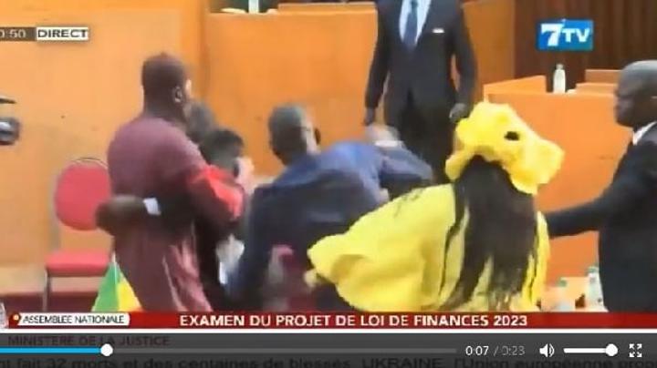 Rebondissement : La députée battue par ses collegues au parlement était 'enceinte'