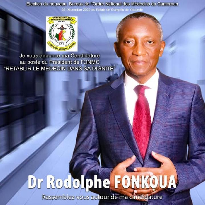 Élection à l'ordre National des Médecins du Cameroun : Dr Fonkoua Rodolphe, l'homme qui veut rétablir la dignité des médecins Élection à l'ordre National des Médecins du Cameroun : Dr Fonkoua Rodolphe, l'homme qui veut rétablir la dignité des médecins