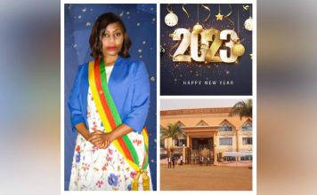 Mairie de Pète-Bandjoun : Les vœux de Nouvel Ann 2023 du Maire Nicky Love Maptue Fotso Mairie de Pète-Bandjoun : Les vœux de Nouvel Ann 2023 du Maire Nicky Love Maptue Fotso