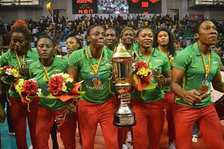 Cameroun Yaoundé Capitale Dafrique Du Volleyball Dames Cameroun 