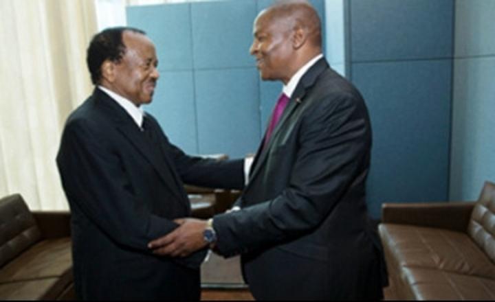 Crise Cameroun-Centrafrique : les raisons de la visite très délicate de Faustin Touadera chez Paul Biya Crise Cameroun-Centrafrique : les raisons de la visite très délicate de Faustin Touadera chez Paul Biya