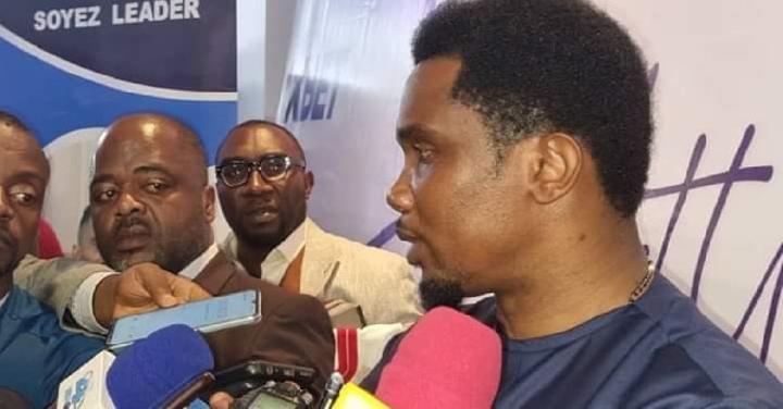 Corruption : Samuel Eto’o frappe sévèrement, un arbitre en paye les frais Corruption : Samuel Eto’o frappe sévèrement, un arbitre en paye les frais