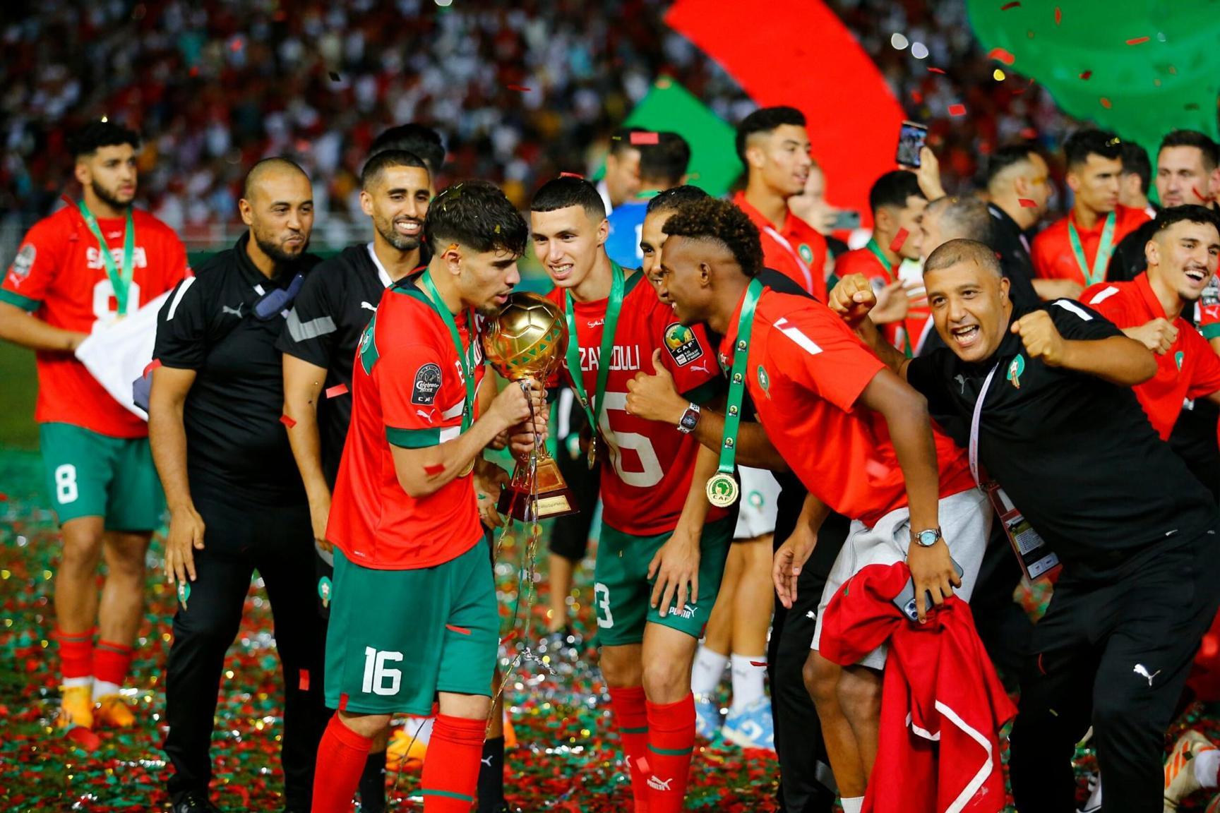 CAN U23 : le Maroc arrache la coupe à l’Egypte, tenante du titre CAN U23 : le Maroc arrache la coupe à l’Egypte, tenante du titre