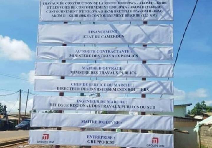 Route Ebolowa-Akom II-Kribi : le budget du projet augmente de 8 milliards de FCFA du fait des exigences environnementales Route Ebolowa-Akom II-Kribi : le budget du projet augmente de 8 milliards de FCFA du fait des exigences environnementales