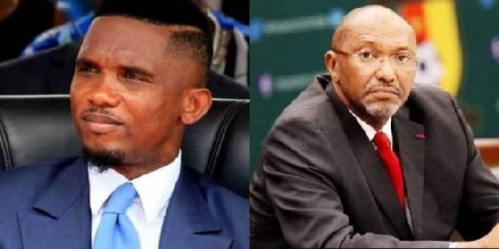 Un audio de Samuel Eto'o promettant de détruire Mbombo Njoya à la CAF est dehors Un audio de Samuel Eto'o promettant de détruire Mbombo Njoya à la CAF est dehors