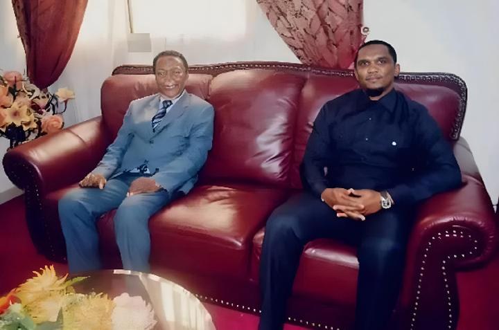 Samuel Eto’o dribble les journalistes Samuel Eto’o dribble les journalistes