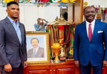 Représailles: Samuel Eto’o met Mouelle Kombi dos au mur, la fin est proche Représailles: Samuel Eto’o met Mouelle Kombi dos au mur, la fin est proche