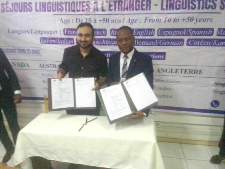 Signature d’une convention de partenariat : Accord parfait entre EF Education First Ltd et l’Institut Supérieur kalata Signature d’une convention de partenariat : Accord parfait entre EF Education First Ltd et l’Institut Supérieur kalata