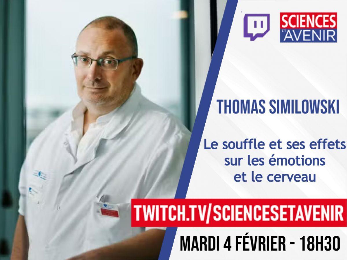 Twitch : le souffle et ses effets sur les émotions et le cerveau, avec Thomas Similowski Twitch : le souffle et ses effets sur les émotions et le cerveau, avec Thomas Similowski