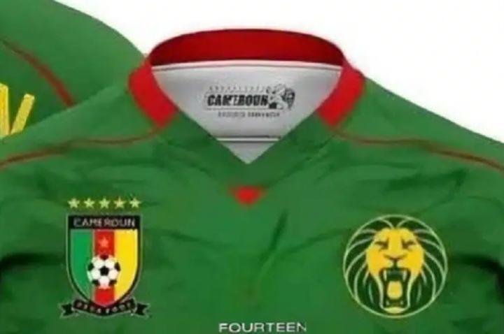 Fourteen : Le nouveau maillot des Lions Indomptables a fuité, appréciez le design Fourteen : Le nouveau maillot des Lions Indomptables a fuité, appréciez le design