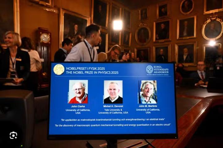 Nobel De Physique Pour Trois Architectes Quantique Nobel De Physique Pour Trois Architectes Quantique
