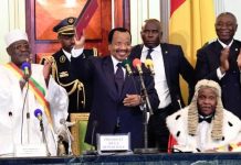 Paul Biya Prête Serment Comme Président Pour La Neuvième Fois Paul Biya Prête Serment Comme Président Pour La Neuvième Fois