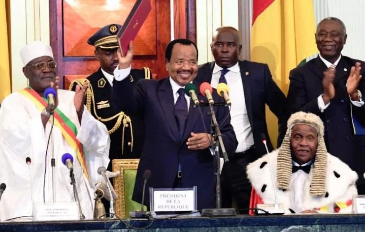 Paul Biya Prête Serment Comme Président Pour La Neuvième Fois Paul Biya Prête Serment Comme Président Pour La Neuvième Fois