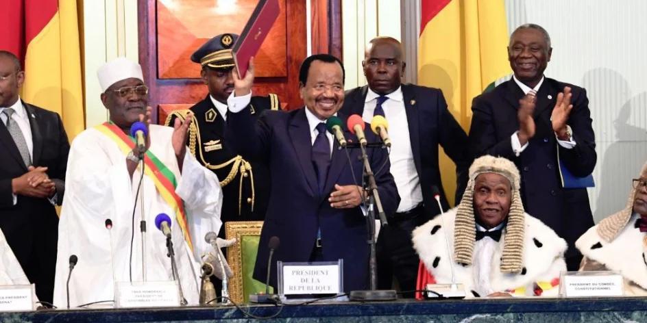 Paul Biya Prête Serment Comme Président Pour La Neuvième Fois Paul Biya Prête Serment Comme Président Pour La Neuvième Fois