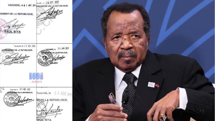 Mystère de la Signature de Paul Biya et Décrets Officiels Mystère de la Signature de Paul Biya et Décrets Officiels