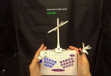 PropType, un clavier virtuel en tapant sur des objets réels PropType, un clavier virtuel en tapant sur des objets réels