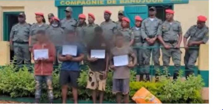 Arrestation de Jeunes Avec Ossements Humains Arrestation de Jeunes Avec Ossements Humains