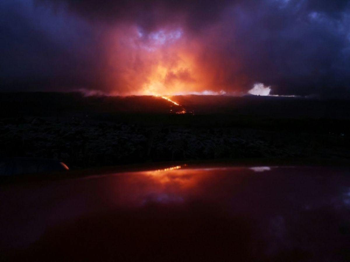 Eruption Du Piton De La Fournaise Exclue À La Réunion Eruption Du Piton De La Fournaise Exclue À La Réunion