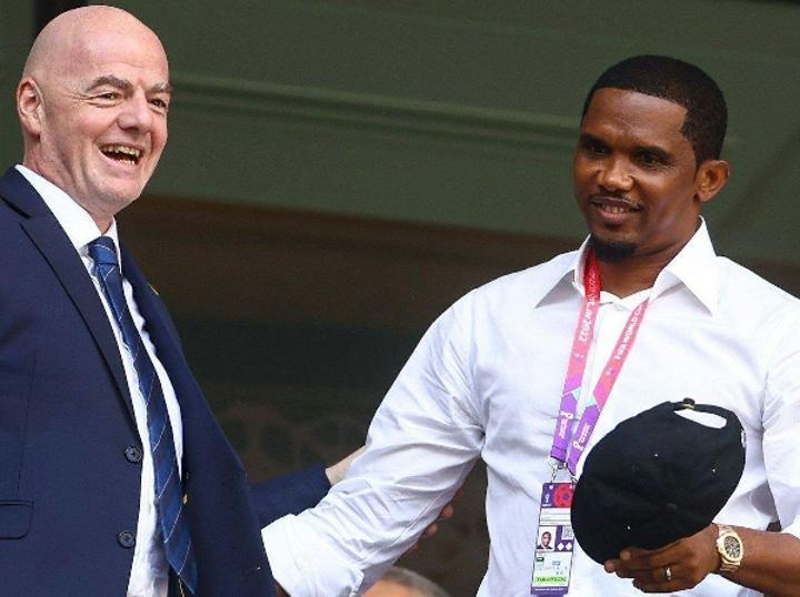 Samuel Eto'o Retourne Dans Les Vestiaires Des Lions Samuel Eto'o Retourne Dans Les Vestiaires Des Lions