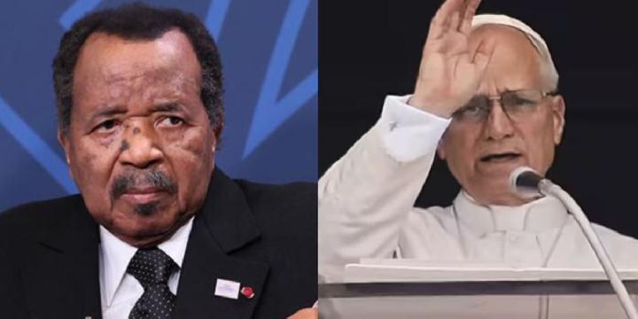 Visite du Pape Léon XIV au Cameroun et Satanisme Visite du Pape Léon XIV au Cameroun et Satanisme