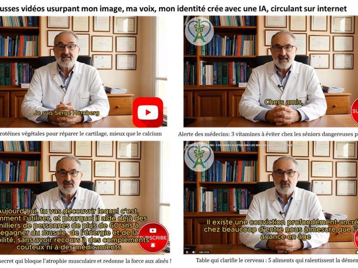 Deepfake Détourne Serge Hercberg Pour Fausses Infos Deepfake Détourne Serge Hercberg Pour Fausses Infos