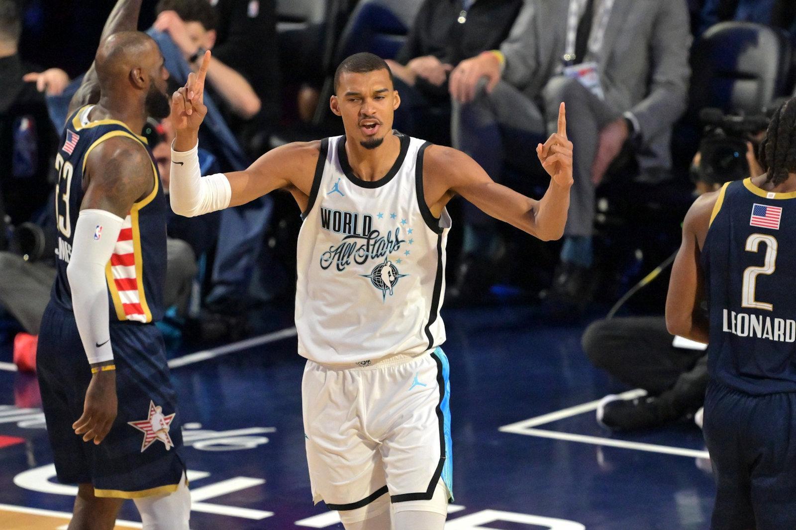 Victor Wembanyama, Star du All-Star Game NBA Victor Wembanyama, Star du All-Star Game NBA