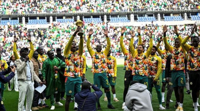 Sénégal Célèbre Sa Victoire à la CAN au Stade de France Sénégal Célèbre Sa Victoire à la CAN au Stade de France