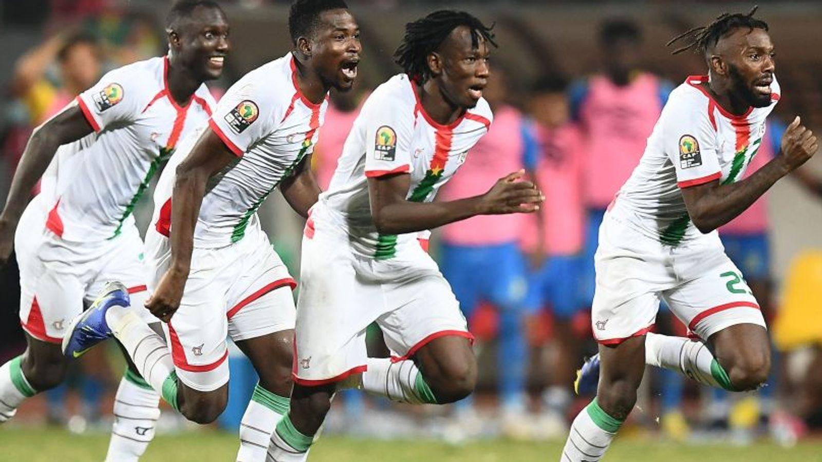 Burkina Faso beat Gabon 7-6 on penalties after 1-1 draw to reach AFCON quarter-finals