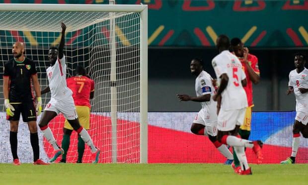 Guinea 0-1 Gambia: Musa Barrow sends debutants to Africa Cup of Nations quarter-finals