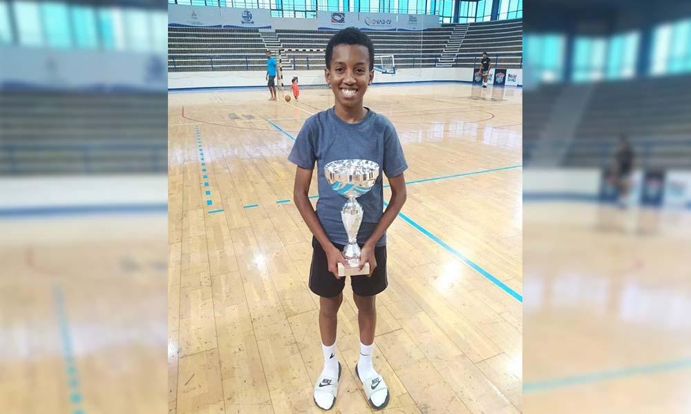 At just 12 years old, Denzel Ramos is already considered a national senior volleyball player