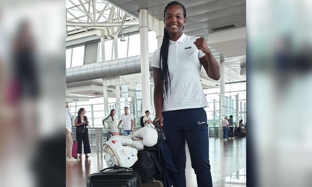 African Boxing Championship: Nancy Moreira on stage in Holland African Boxing Championship: Nancy Moreira on stage in Holland