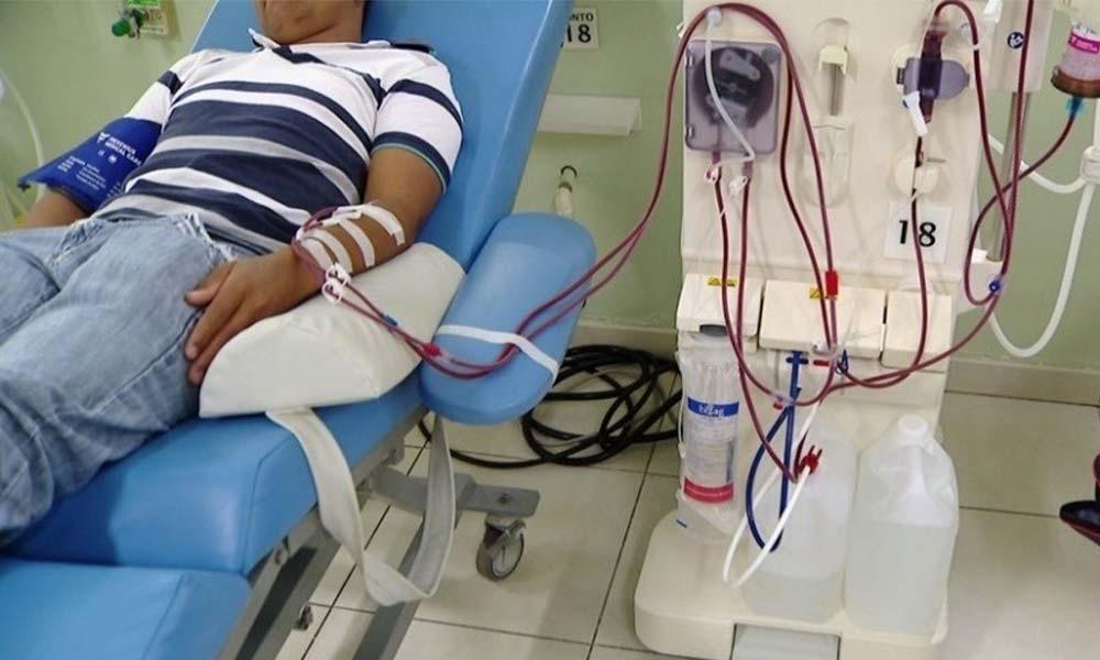 Kidney patients on hemodialysis Machinebound waiting for a kidney