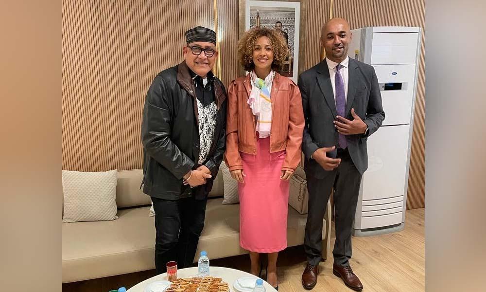 First Lady of Cape Verde is sponsor of the International African Fashion Fair in Rabat First Lady of Cape Verde is sponsor of the International African Fashion Fair in Rabat
