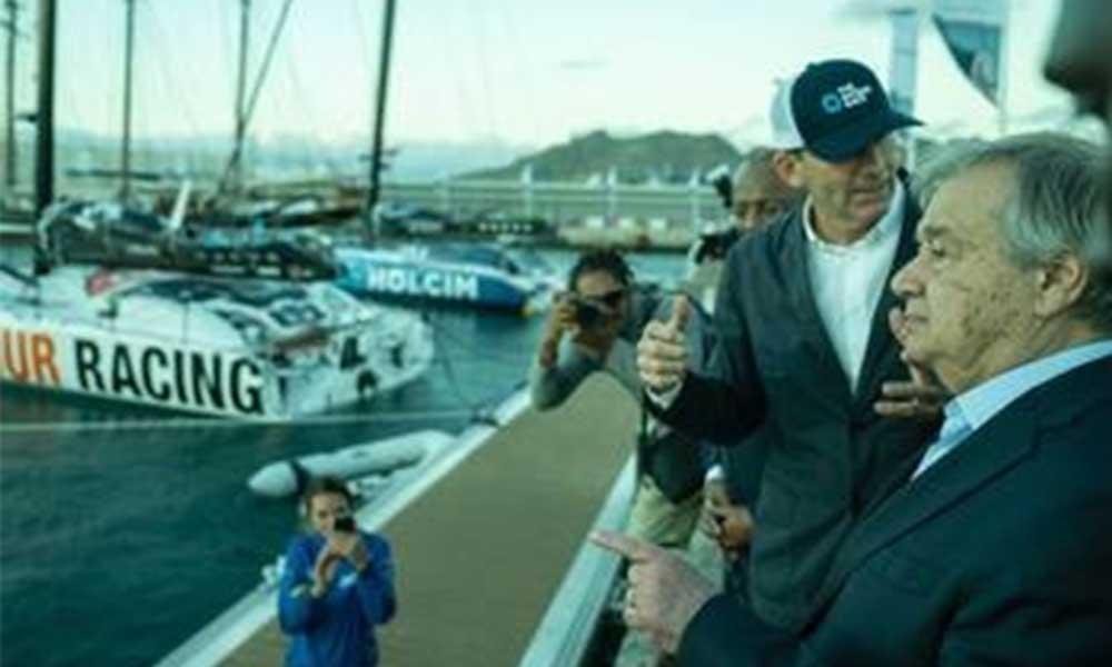 Guterres bids farewell to Cape Verde with an appeal for “super-action” to protect the oceans Guterres bids farewell to Cape Verde with an appeal for “super-action” to protect the oceans