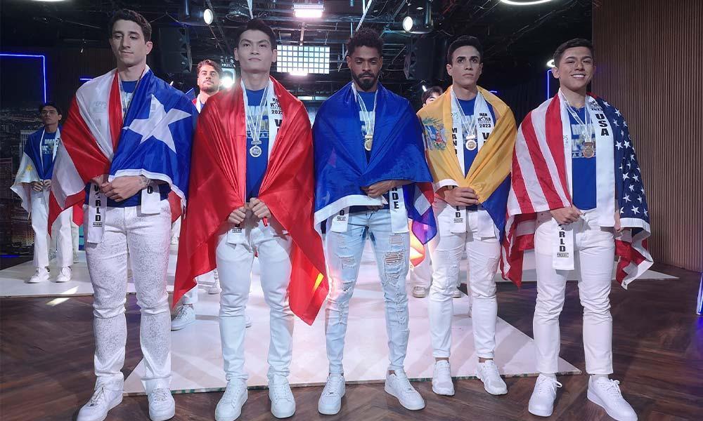 Cape Verdean Elvis Duarte elected “best physique” in the “Man of the World” contest Cape Verdean Elvis Duarte elected “best physique” in the “Man of the World” contest