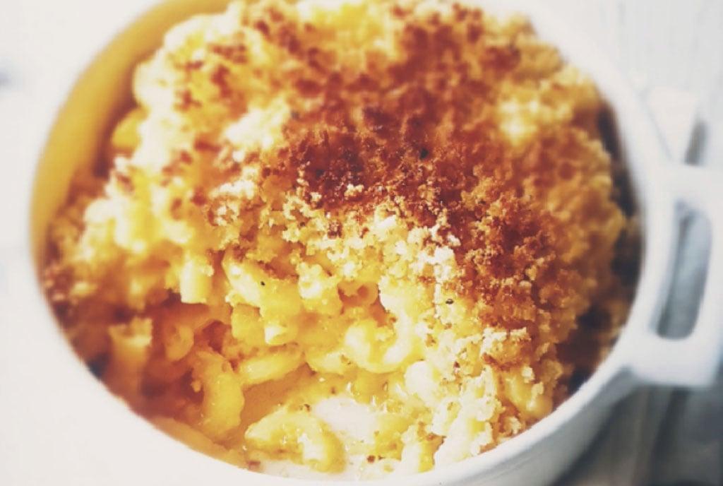 Try baked macaroni with cheese Try baked macaroni with cheese