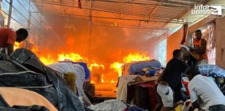 Praia/Ponta Belém: Fire destroys clothing stalls, damages homes, and leaves families homeless Praia/Ponta Belém: Fire destroys clothing stalls, damages homes, and leaves families homeless