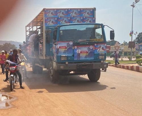 RCA : présidentielle 2020, troisième jour de campagne, les candidats multiplient des meetings à Bangui RCA : présidentielle 2020, troisième jour de campagne, les candidats multiplient des meetings à Bangui